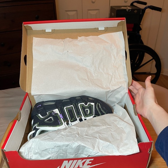 Nike Air More Uptempo x Serena Williams Design Crew ‘Denim’ Limited Edition - Picture 14 of 16